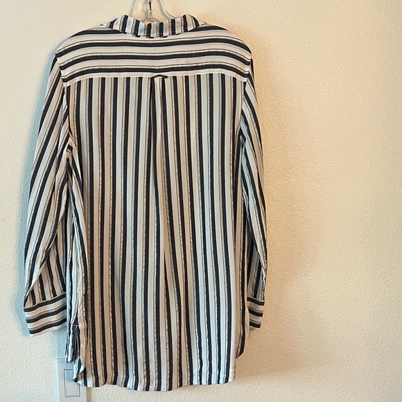 {Banana Republic} Striped Button Up Shirt - Picture 7 of 7